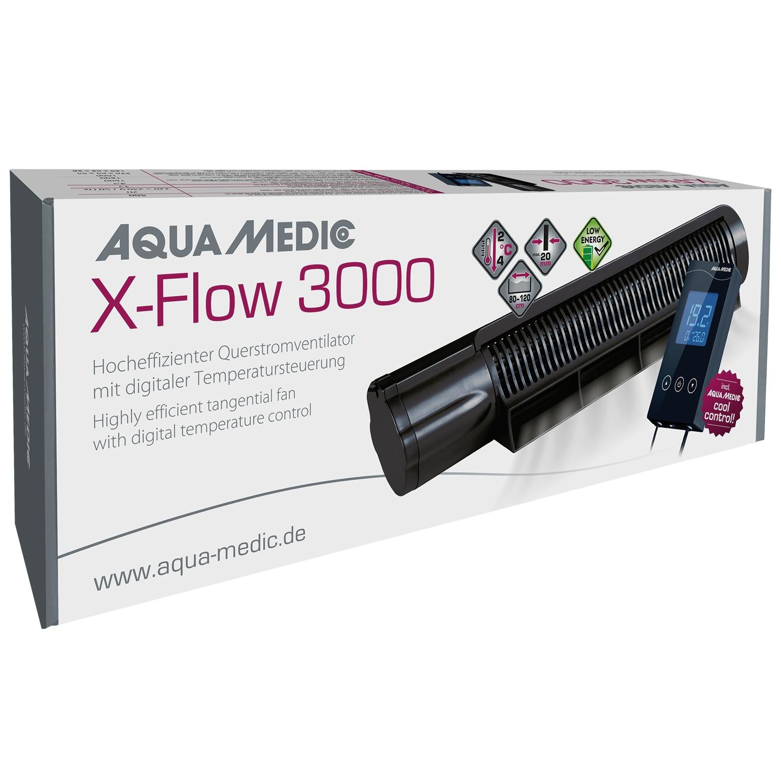 Aqua Medic X-Flow 3000 - Ventilatore Tangenziale per Acquario Aqua Medic X-Flow 3000 - Ventilatore Tangenziale per Acquario